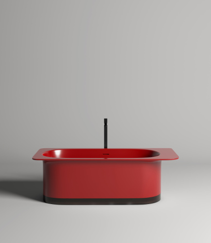 Ванна из искусственного камня Salini NINFEA 102721MF 180х80 отдельностоящая прямоугольная - фото 5